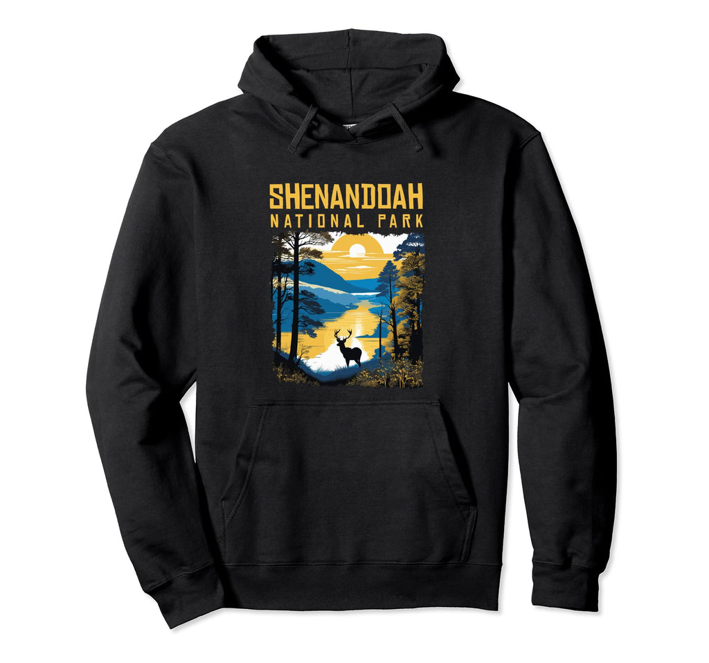 Shenandoah National Park Hiking Lover Hoodie - Novelty Apparel for Adults - T-Shirt, Sweatshirt, Hoodie