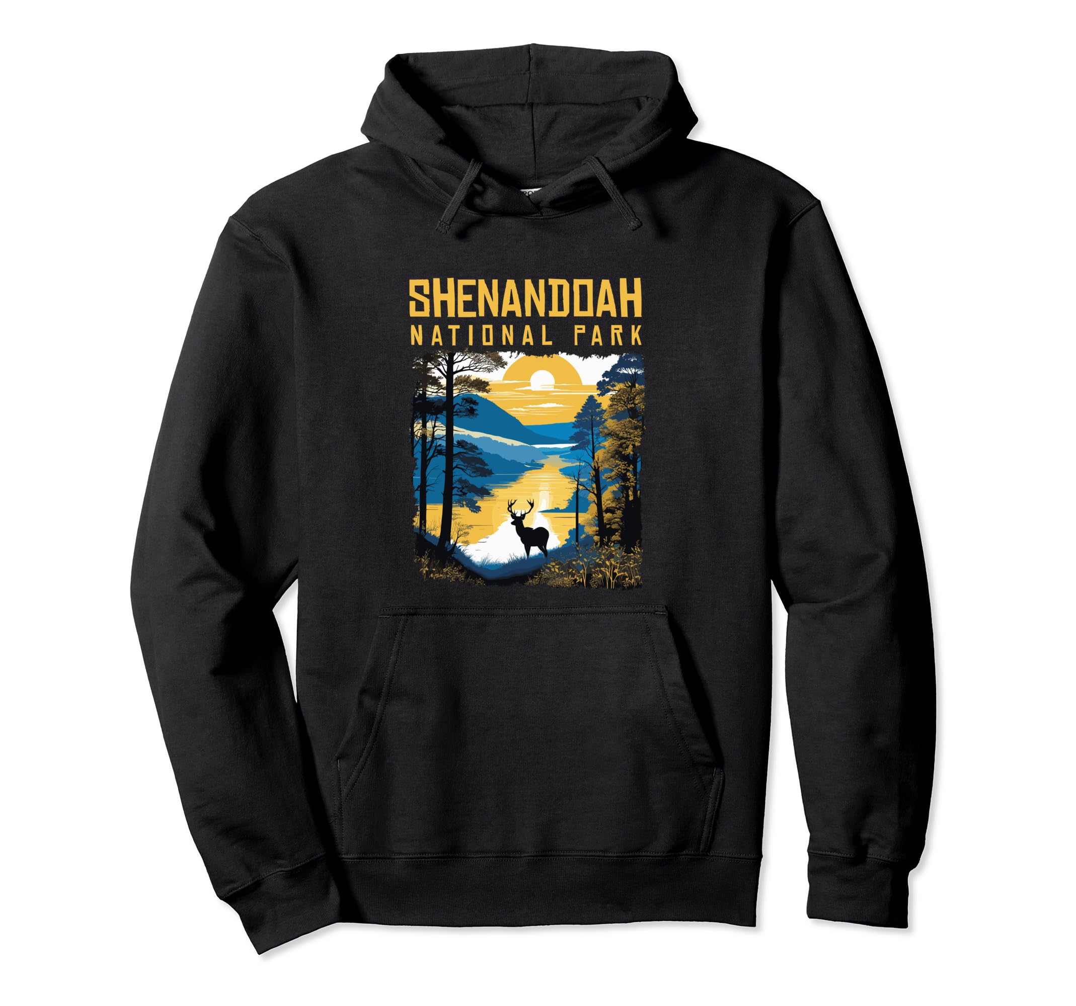 Shenandoah National Park Hiking Lover Hoodie - Novelty Apparel for Adults - T-Shirt, Sweatshirt, Hoodie