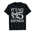 Its My Five 5Th Birthday Soccer Bday T-Shirt - Streetwear Style Unisex - T-Shirt, Sweatshirt, Hoodie