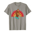 Roller Skating Bigfoot 80S Sasquatch T-Shirt - Novelty Apparel Men Women - T-Shirt, Sweatshirt, Hoodie