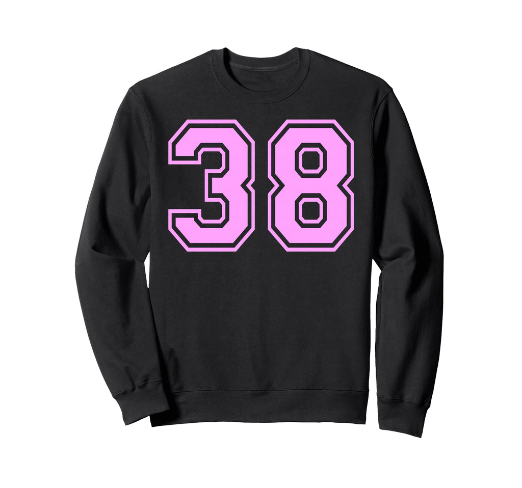38 Number Thirty Eight Sports Varsity Sweatshirt - Graphic Print Men Women - T-Shirt, Sweatshirt, Hoodie