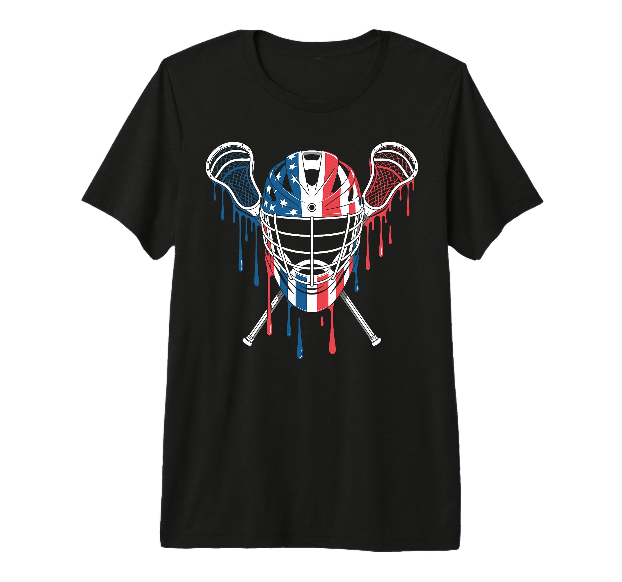 Lacrosse Goalie Lax Goalkeeper Usa T-Shirt - Minimalist Print for Adults - T-Shirt, Sweatshirt, Hoodie