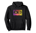 Cassette Tape 80S Hoodie - Graphic Print Unisex - T-Shirt, Sweatshirt, Hoodie