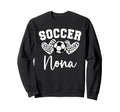 Soccer Nona Matching Family Soccer Sweatshirt - Custom Art Print for Adults - T-Shirt, Sweatshirt, Hoodie