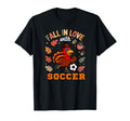 Fall Love Thanksgiving Turkey Soccer T-Shirt - Streetwear Style Unisex - T-Shirt, Sweatshirt, Hoodie
