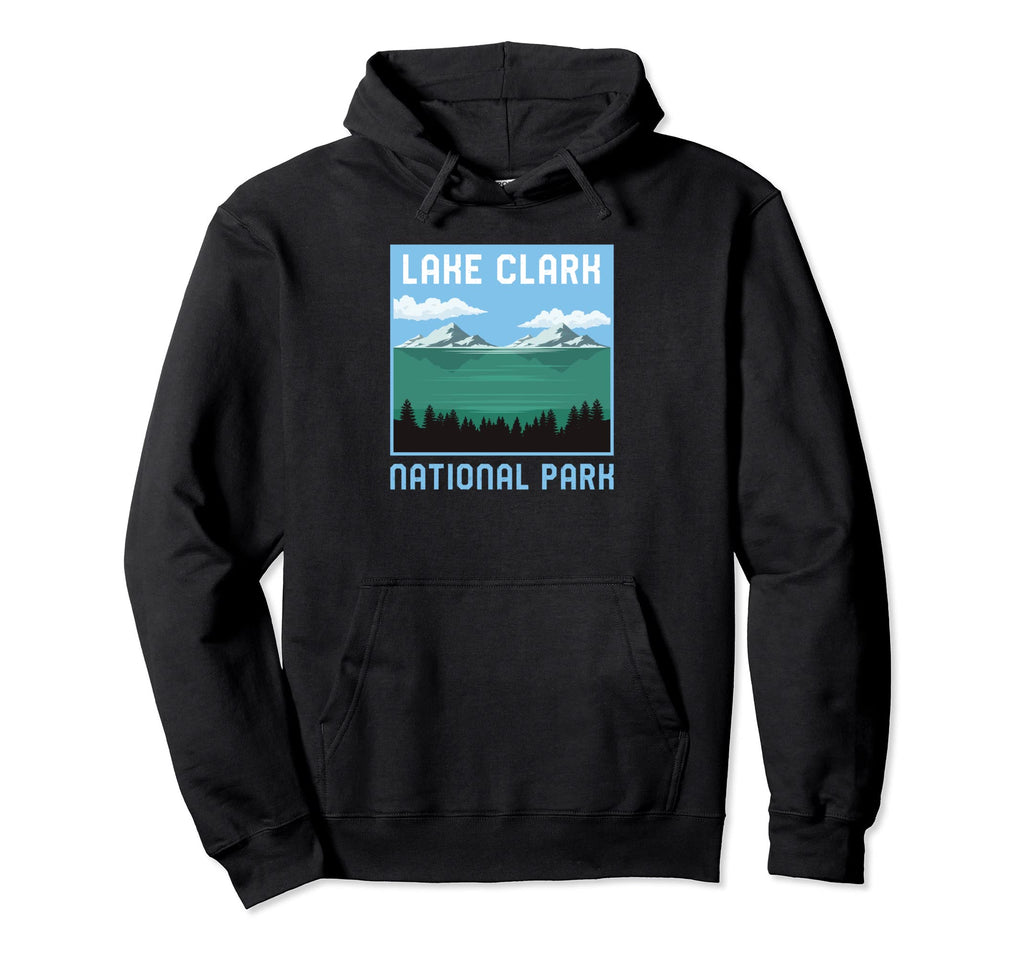 Lake Clark National Park Alaska Vacation Hoodie - Trendy Graphic for Adults - T-Shirt, Sweatshirt, Hoodie