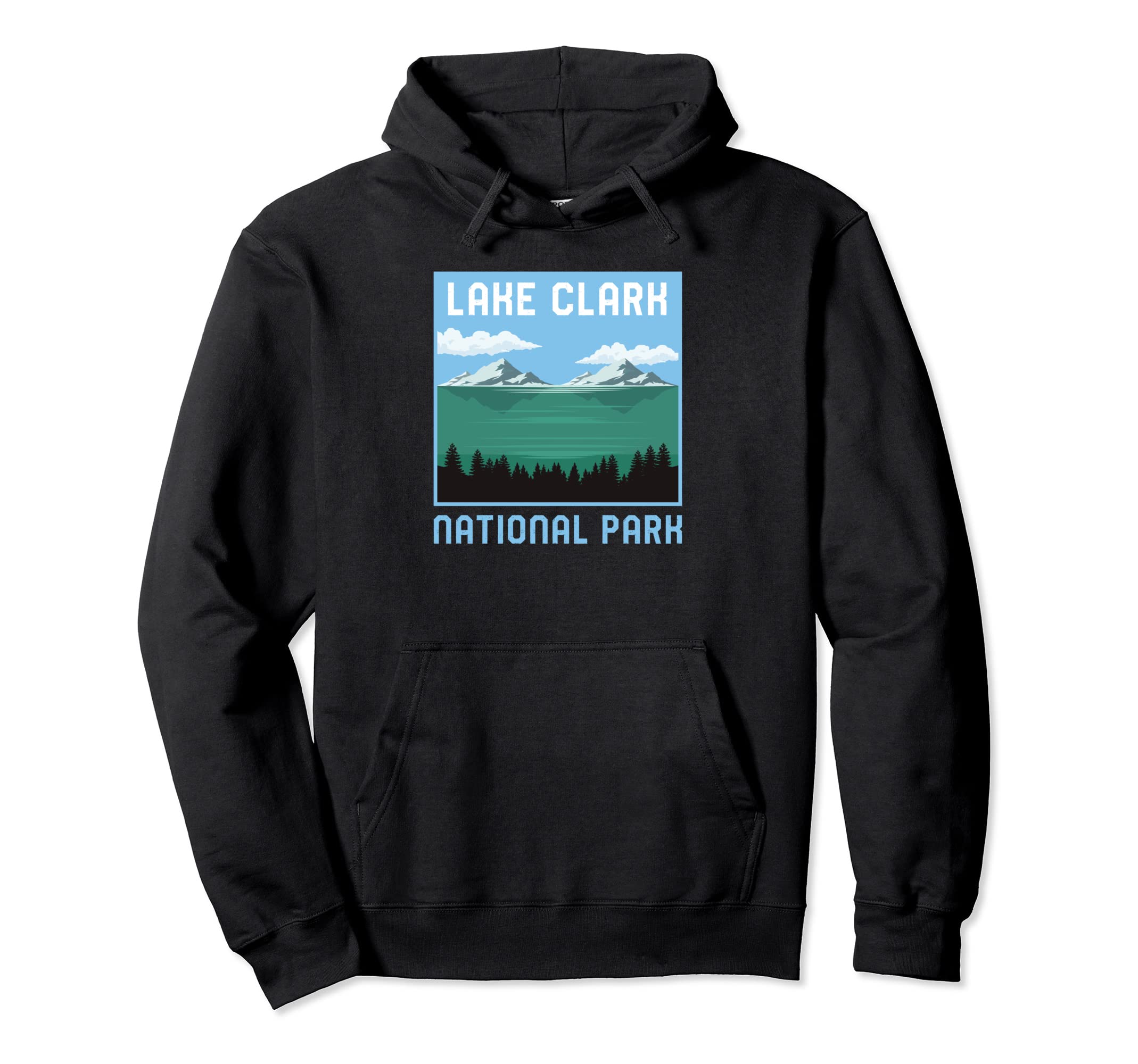 Lake Clark National Park Alaska Vacation Hoodie - Trendy Graphic for Adults - T-Shirt, Sweatshirt, Hoodie