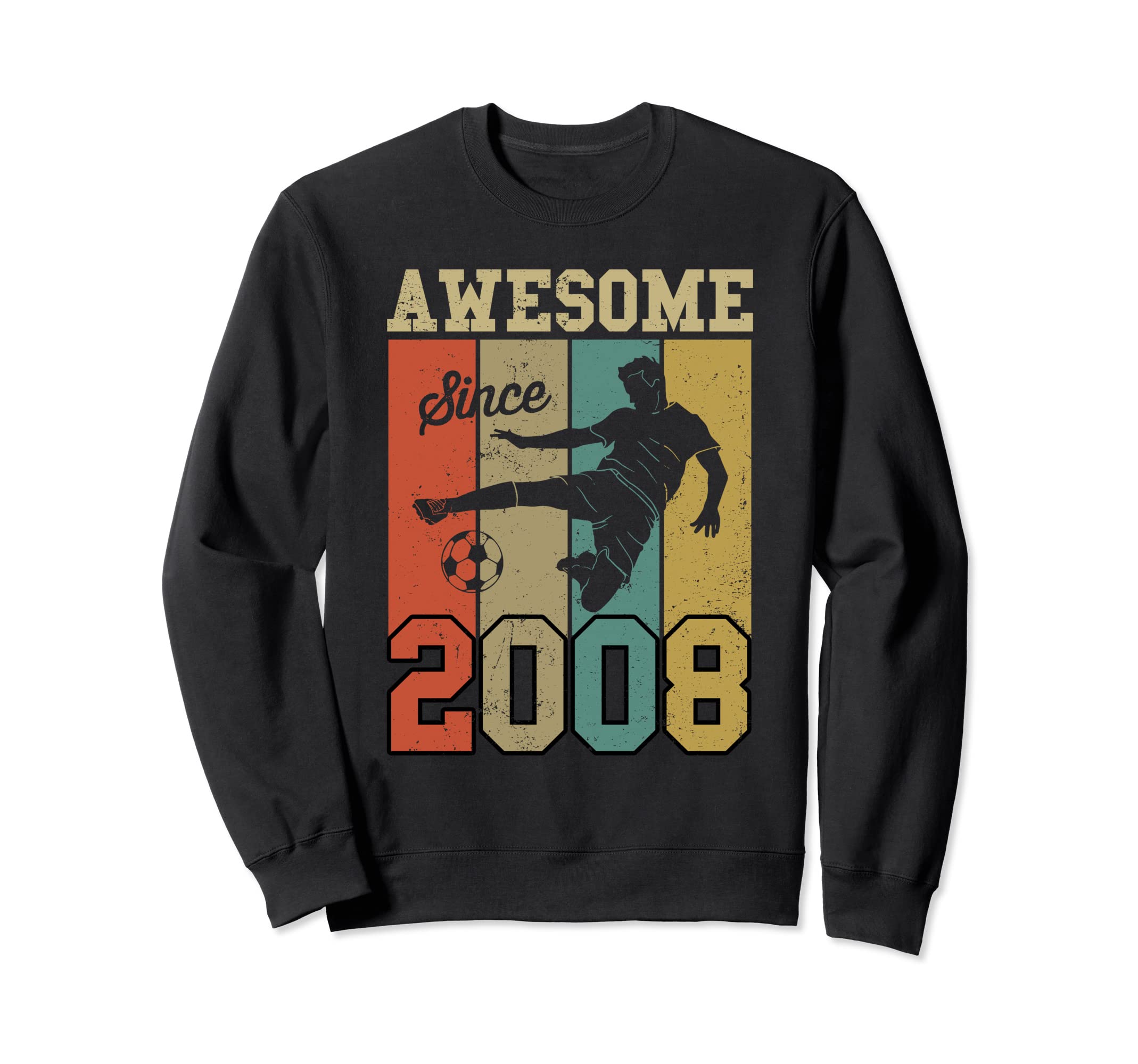 15Th Birthday Shirts Soccer Awesome Sweatshirt - Unique Graphic Men Women - T-Shirt, Sweatshirt, Hoodie