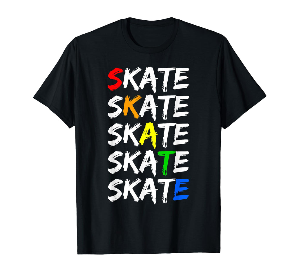 Roller Skate Rollerskate Stacks Derby T-Shirt - Unique Graphic Unisex - T-Shirt, Sweatshirt, Hoodie