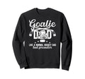 Hockey Goalie Dad Ice Hockey Keeper Sweatshirt - Novelty Apparel Men Women - T-Shirt, Sweatshirt, Hoodie
