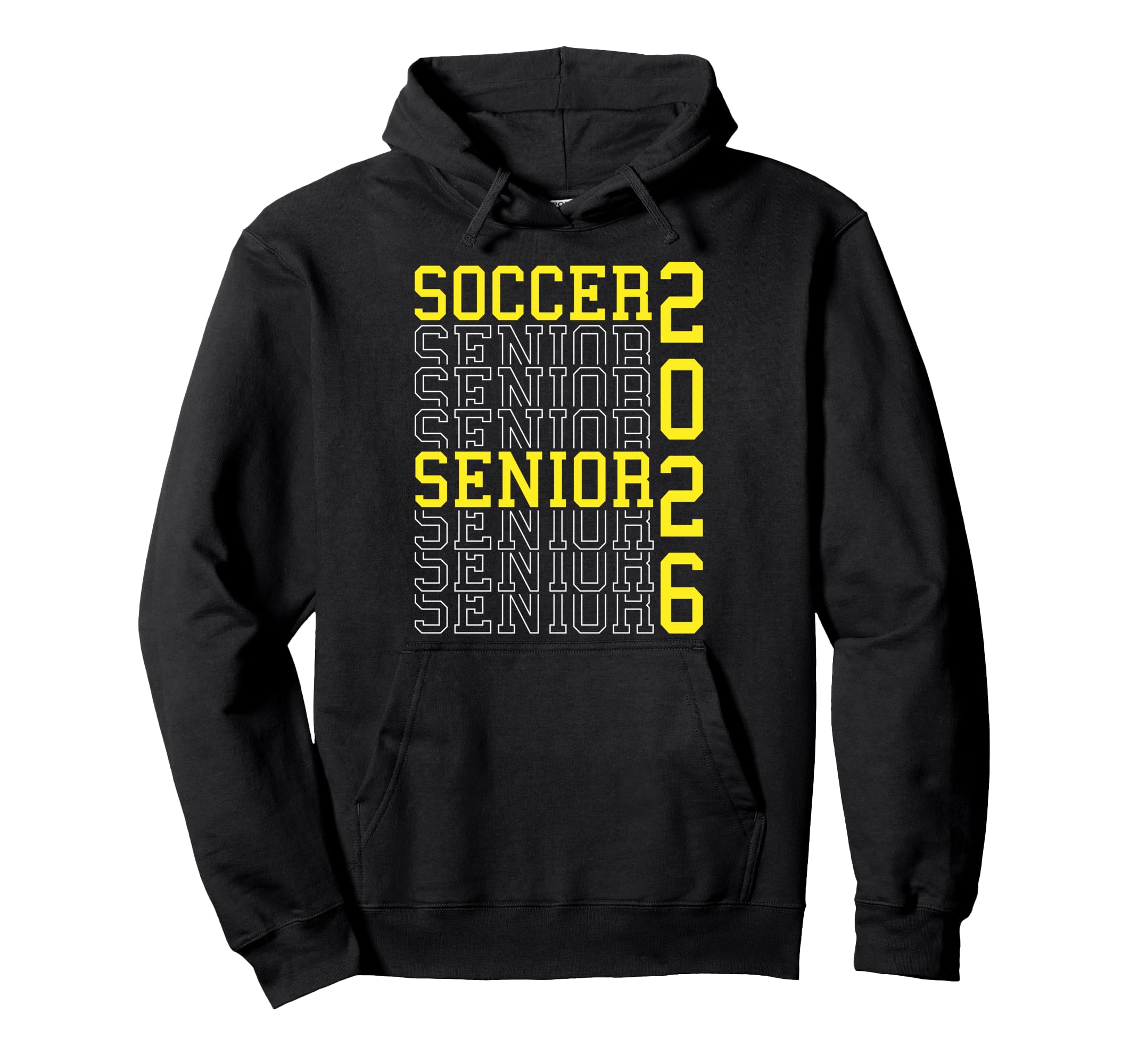 Soccer Senior Night Soccer Senior 2026 Hoodie - Novelty Apparel for Adults - T-Shirt, Sweatshirt, Hoodie