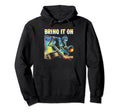 Ice Hockey Player Goalkeeper Ice Hoodie - Fun Novelty Design Men Women - T-Shirt, Sweatshirt, Hoodie