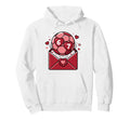 Valentine Soccer Game Love Football Card Hoodie - Unique Graphic Men Women - T-Shirt, Sweatshirt, Hoodie