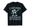 I Kicked 100 Days School Dabbing Soccer T-Shirt - Graphic Print for Adults - T-Shirt, Sweatshirt, Hoodie