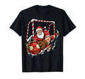 Santa Goalie 67 Soccer Ball Funny T-Shirt - Novelty Apparel Men Women - T-Shirt, Sweatshirt, Hoodie