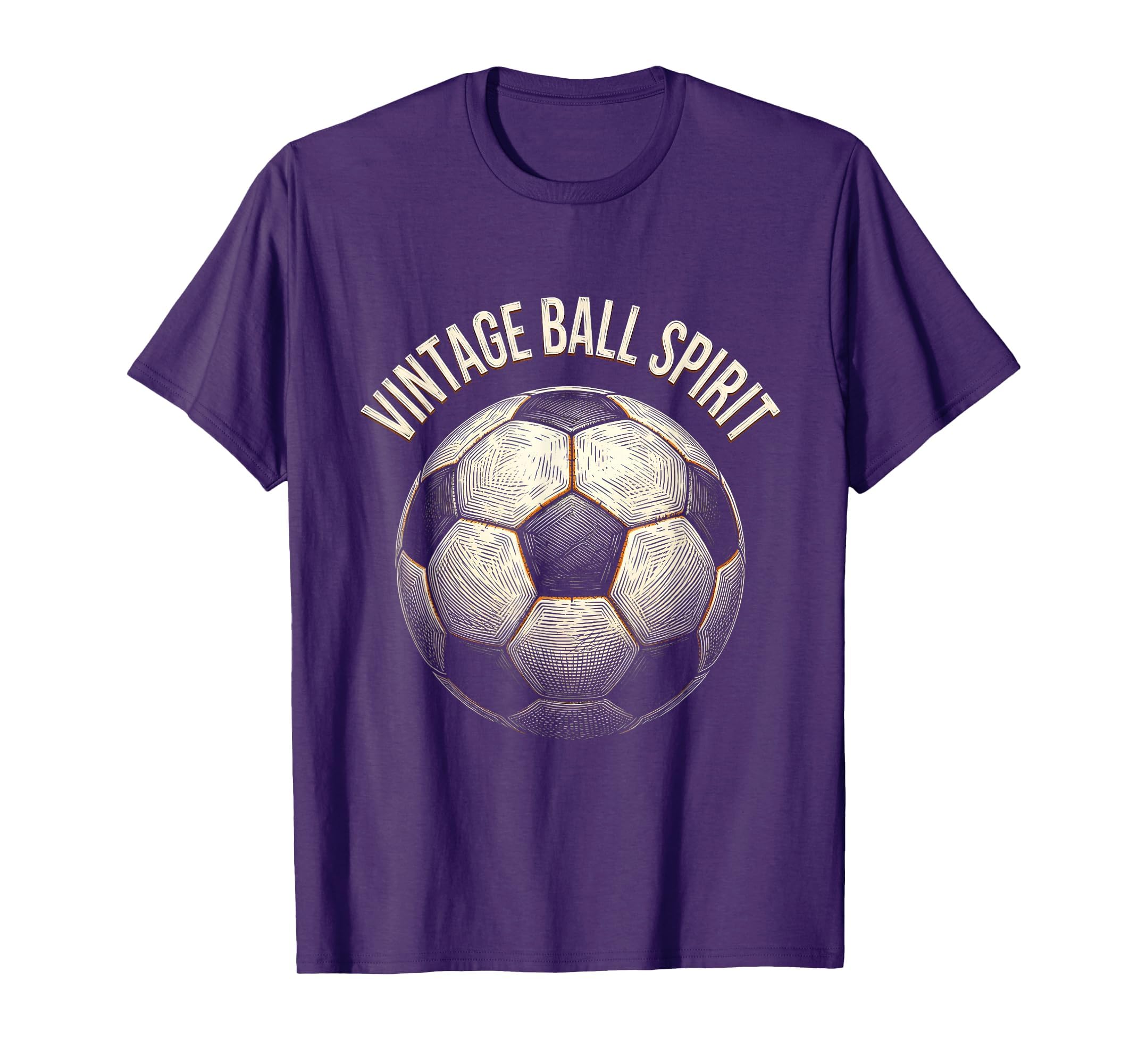 Ball Spirit Soccer T-Shirt - Casual Everyday Wear for Adults - T-Shirt, Sweatshirt, Hoodie