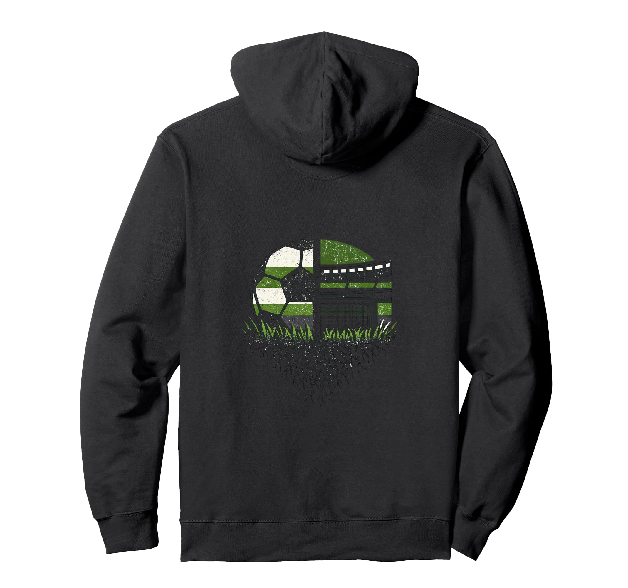Soccer Ball Stadium Nature Hoodie - Casual Everyday Wear for Adults - T-Shirt, Sweatshirt, Hoodie