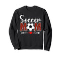 Soccer Mom Leopard Funny Sports Sweatshirt - Minimalist Print Unisex - T-Shirt, Sweatshirt, Hoodie