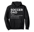 Funny Soccer Dad Definition Mens Hoodie - Aesthetic Graphic Men Women - T-Shirt, Sweatshirt, Hoodie