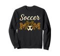 Soccer Mother Leopard Coquette Bow Mom Sweatshirt - Trendy Graphic Unisex - T-Shirt, Sweatshirt, Hoodie