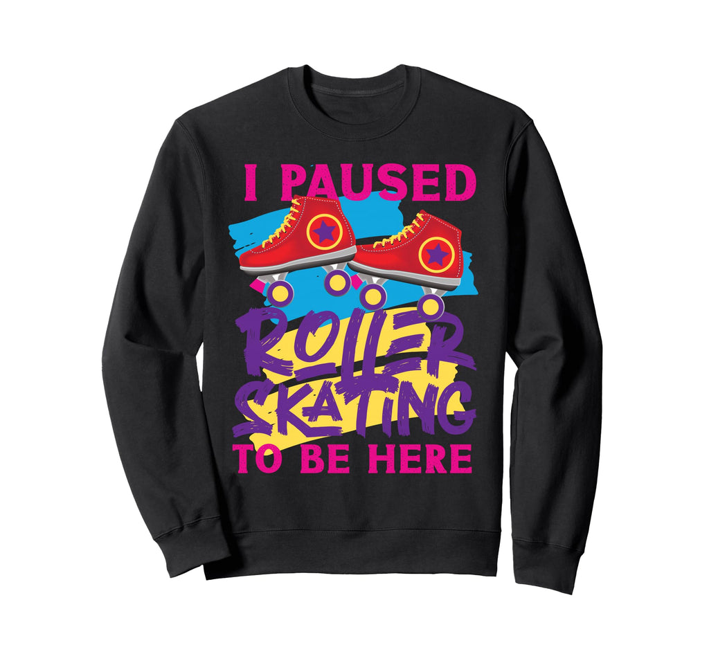 Roller Skating Skate 1970S Sweatshirt - Unique Graphic Unisex - T-Shirt, Sweatshirt, Hoodie