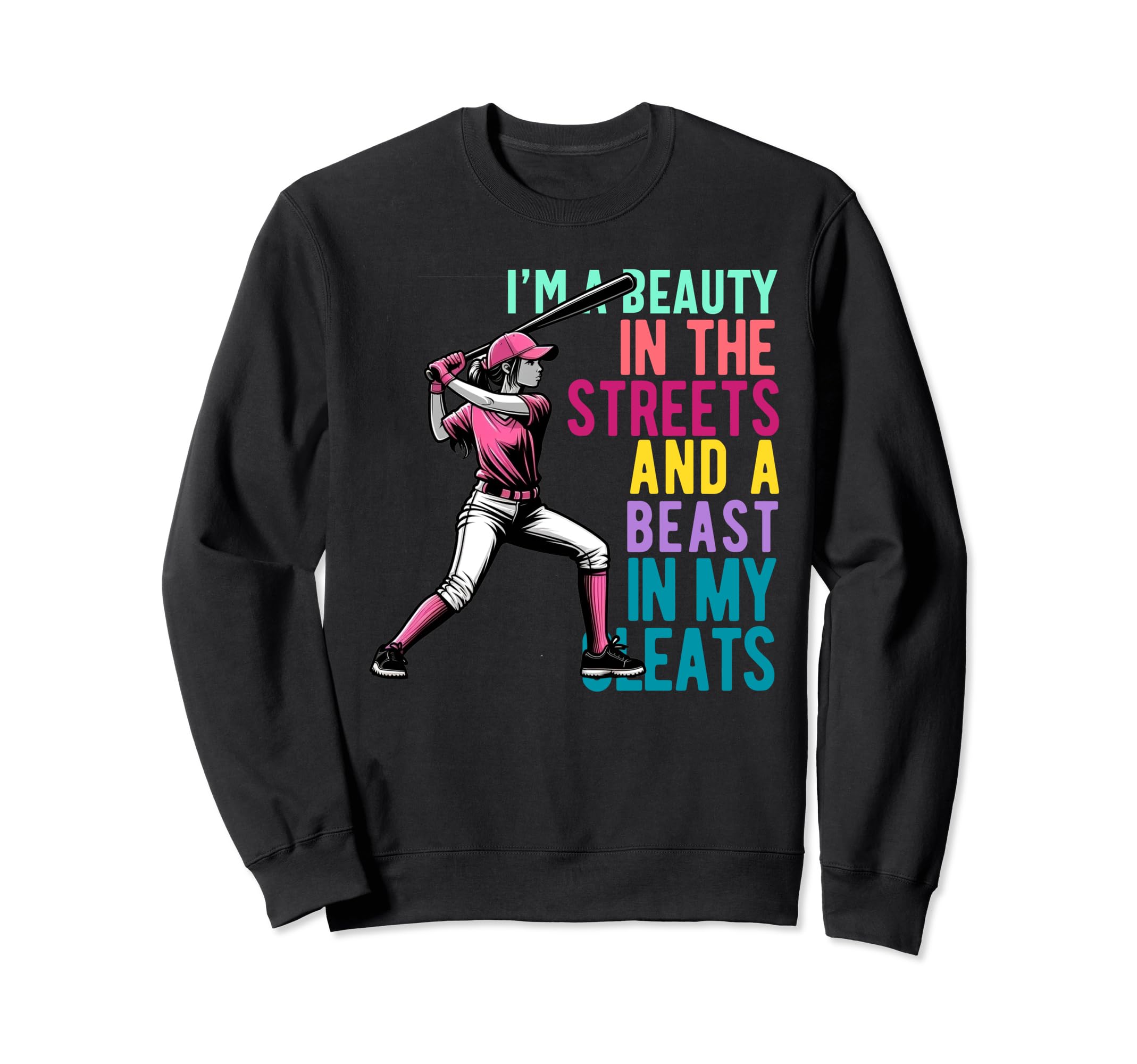 Im Beauty Streets And Beast My Sweatshirt - Casual Everyday Wear Men Women - T-Shirt, Sweatshirt, Hoodie