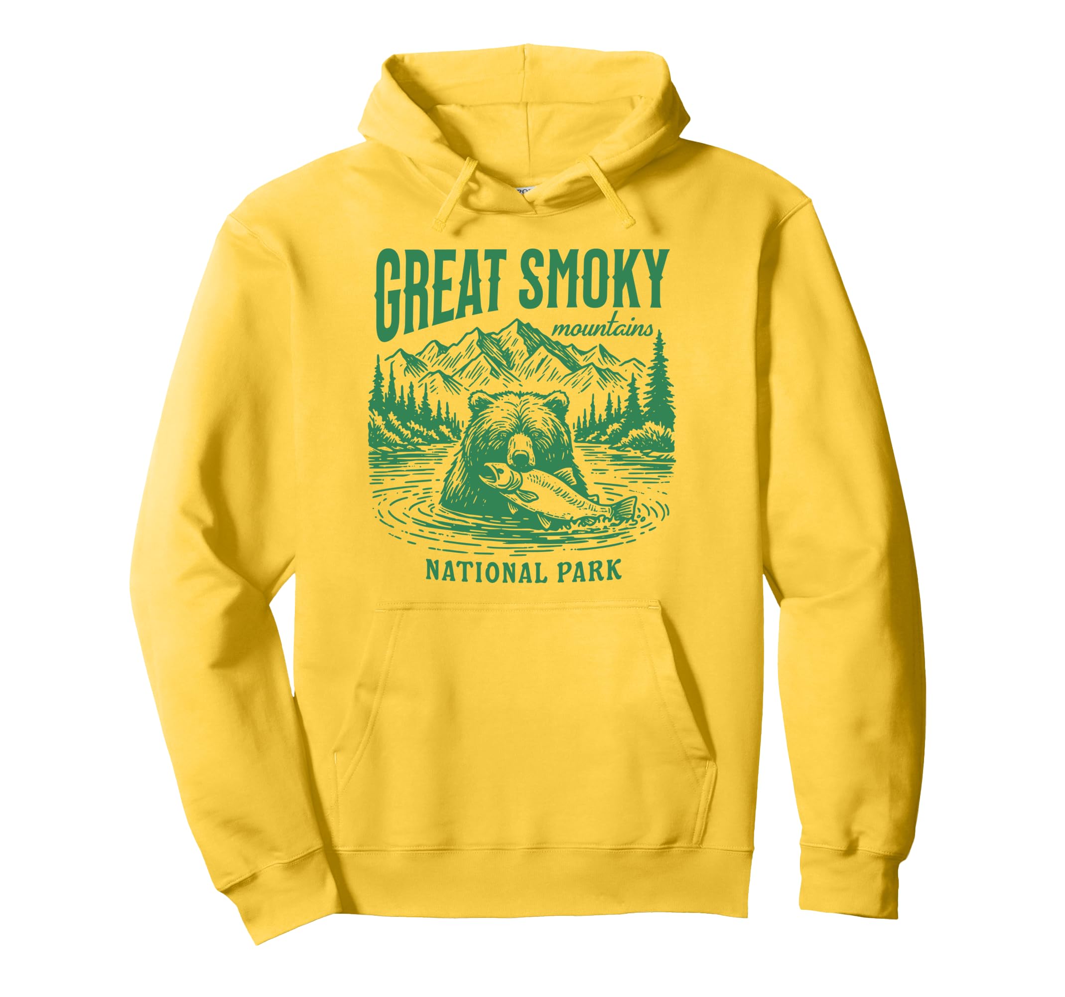 Great Smoky Mountain National Park Hoodie - Minimalist Print for Adults - T-Shirt, Sweatshirt, Hoodie