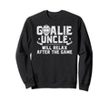 Funny Hockey Goalie Uncle Ice Sweatshirt - Fun Novelty Design Unisex - T-Shirt, Sweatshirt, Hoodie