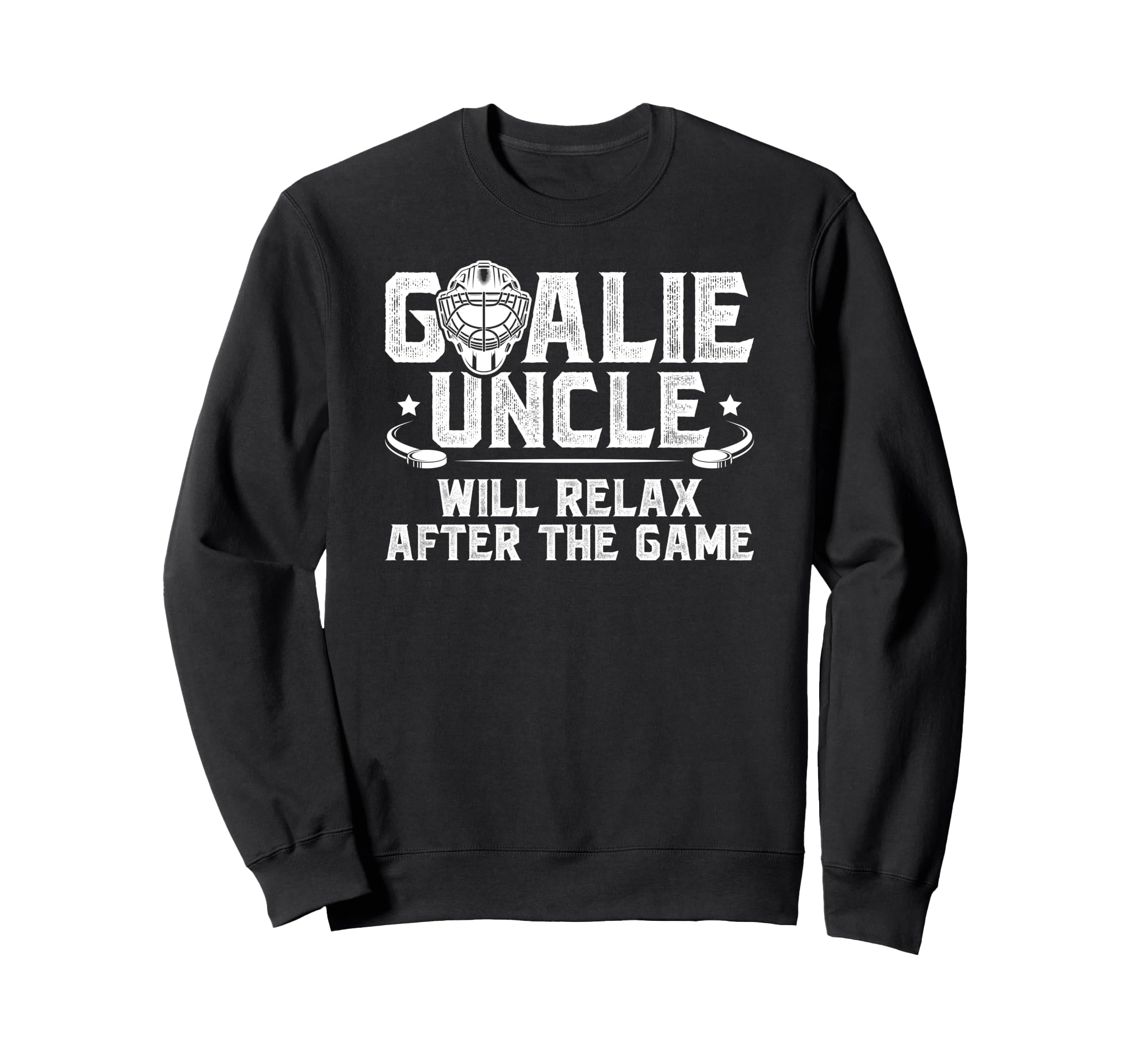 Funny Hockey Goalie Uncle Ice Sweatshirt - Fun Novelty Design Unisex - T-Shirt, Sweatshirt, Hoodie