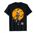 Skeleton Playing Soccer Halloween T-Shirt - Trendy Graphic for Adults - T-Shirt, Sweatshirt, Hoodie