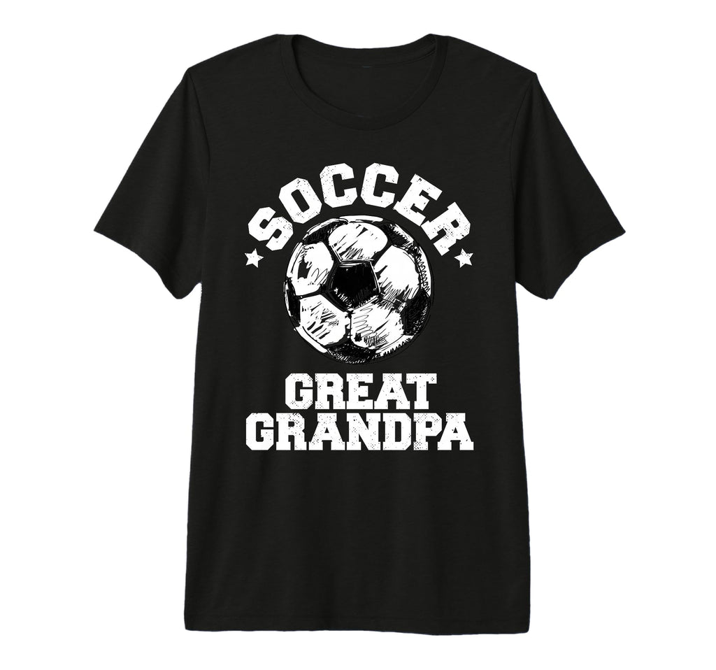 Soccer Great Grandpa Soccer Ball T-Shirt - Unique Graphic Unisex - T-Shirt, Sweatshirt, Hoodie