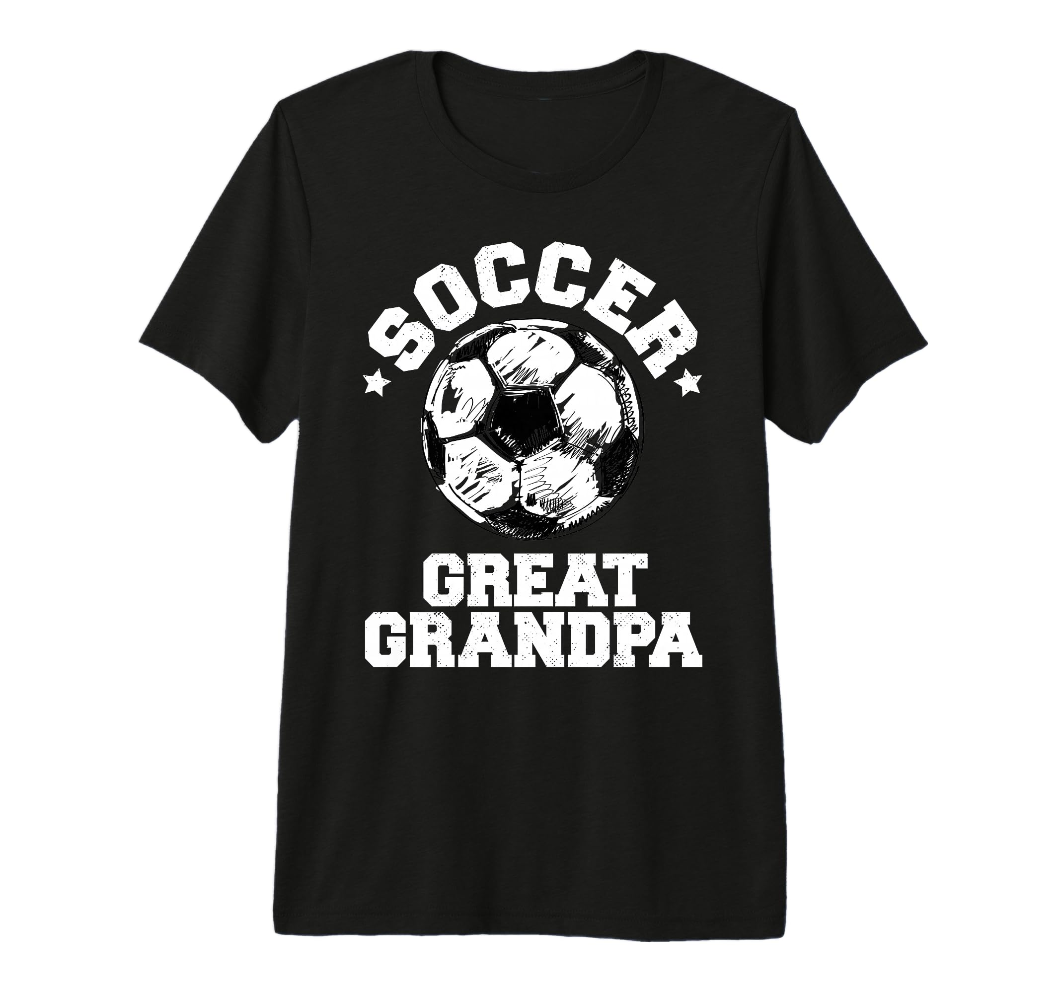 Soccer Great Grandpa Soccer Ball T-Shirt - Unique Graphic Unisex - T-Shirt, Sweatshirt, Hoodie