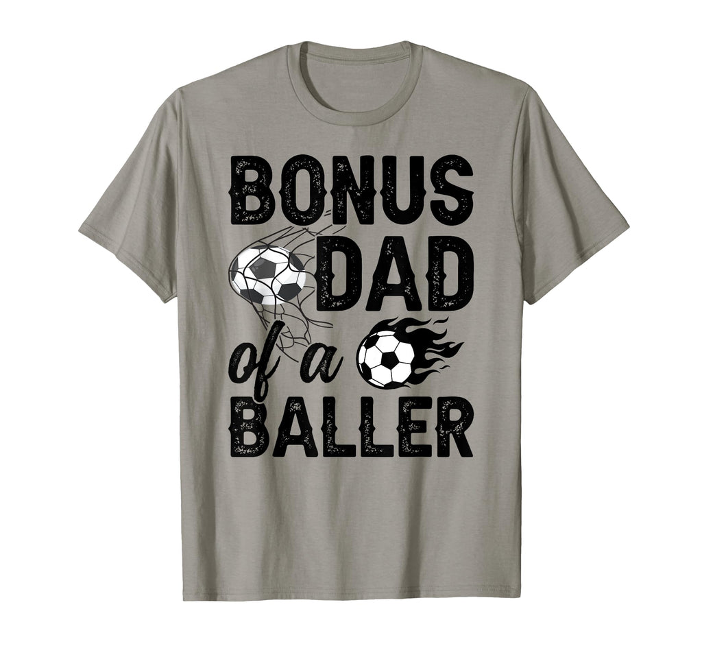 Bonus Dad Baller Soccer Bonus Dad T-Shirt - Custom Art Print for Adults - T-Shirt, Sweatshirt, Hoodie