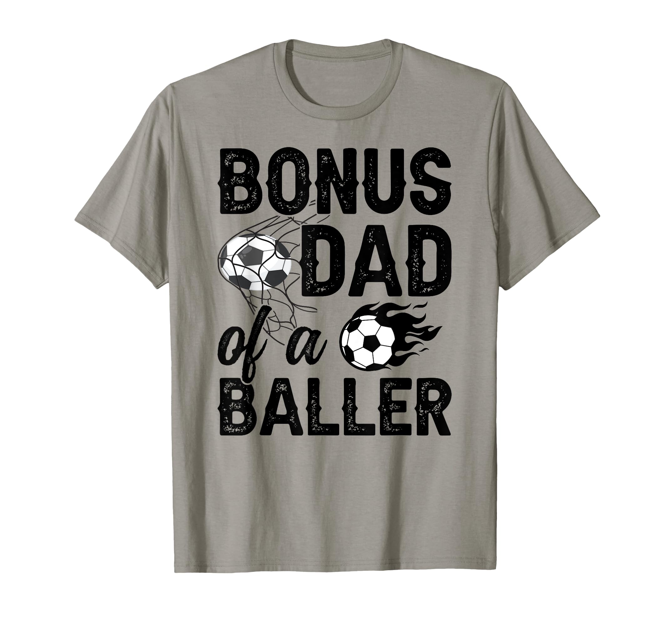 Bonus Dad Baller Soccer Bonus Dad T-Shirt - Custom Art Print for Adults - T-Shirt, Sweatshirt, Hoodie