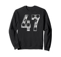 Soccer Number 47 Favorite Player 47 Sweatshirt - Graphic Print for Adults - T-Shirt, Sweatshirt, Hoodie