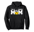 Im Proud Mom Funny Soccer Softball Mom Hoodie - Graphic Print for Adults - T-Shirt, Sweatshirt, Hoodie