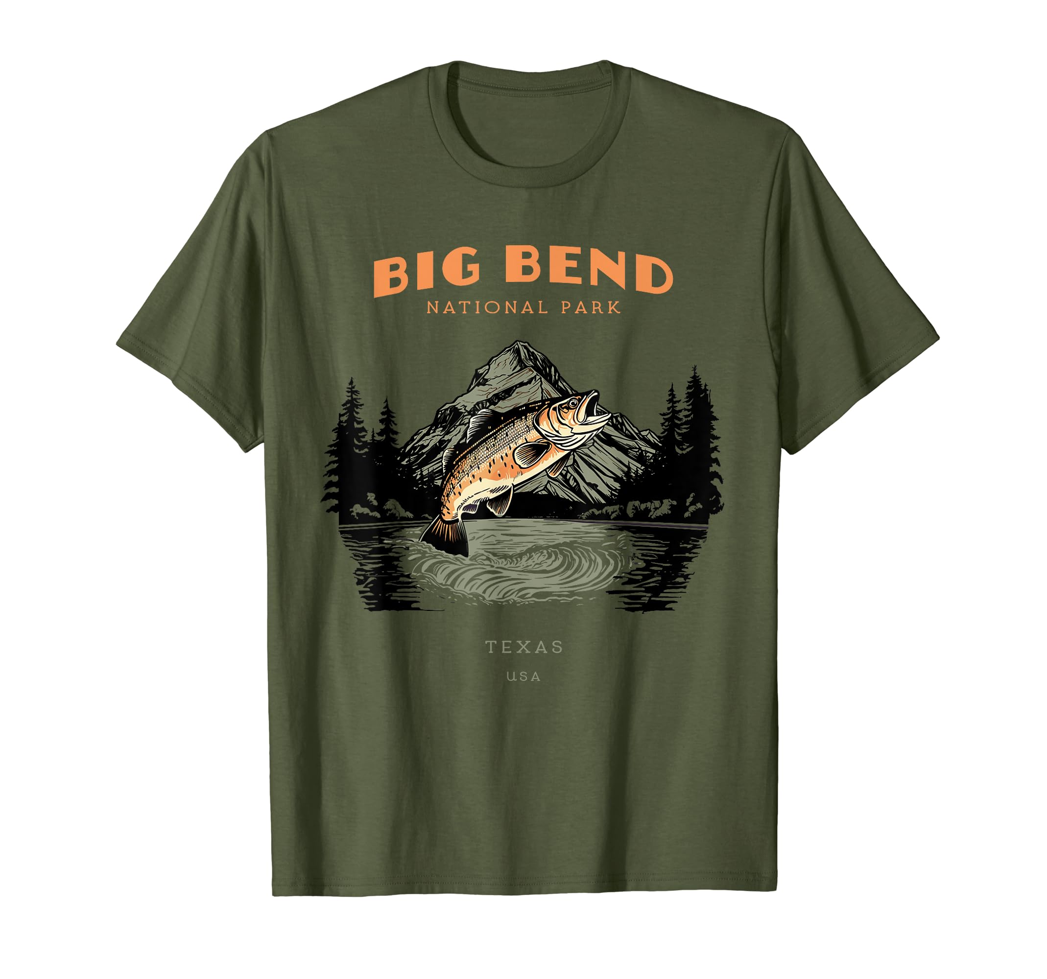 Big Bend National Park Texas T-Shirt - Casual Everyday Wear Men Women - T-Shirt, Sweatshirt, Hoodie