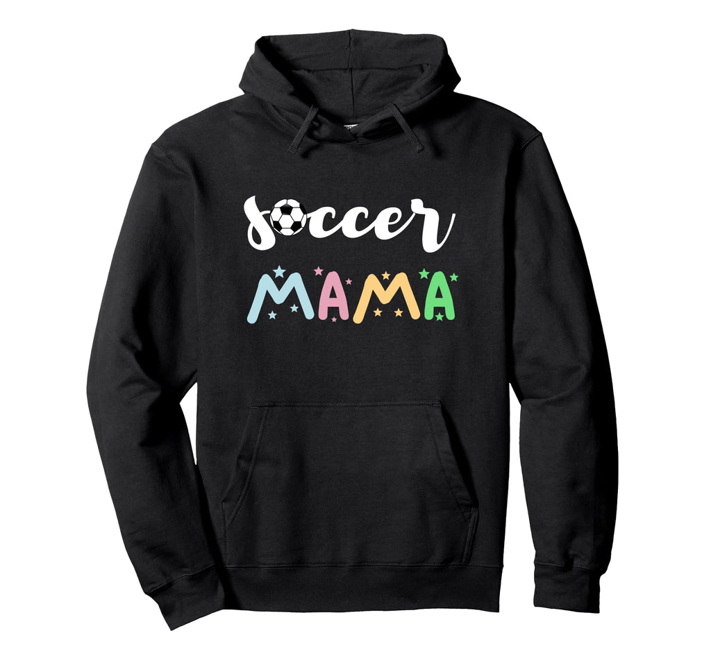 Soccer Mama Team Coach Player Soccer Mom Hoodie - Trendy Graphic Unisex - T-Shirt, Sweatshirt, Hoodie