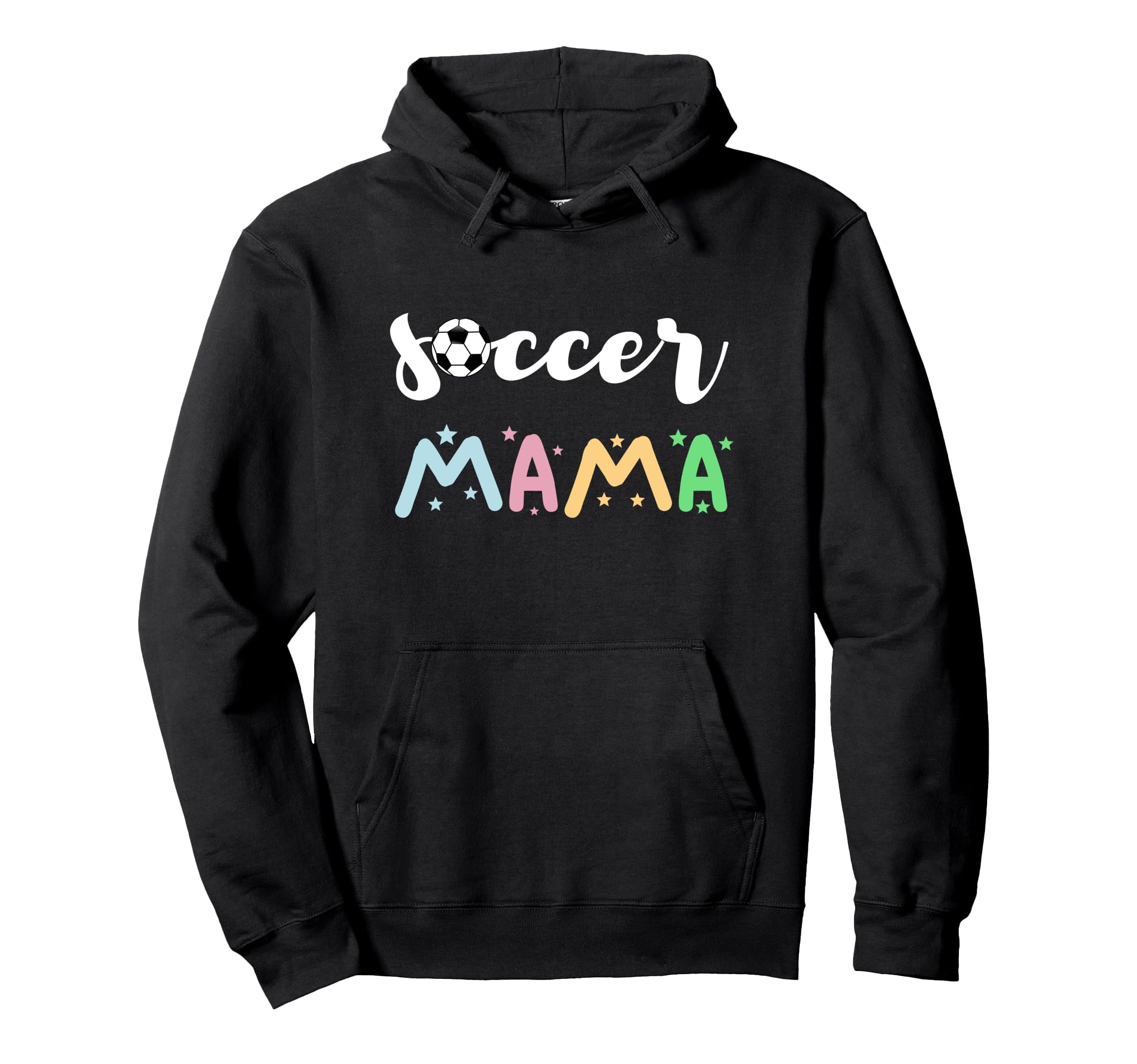 Soccer Mama Team Coach Player Soccer Mom Hoodie - Graphic Print Unisex - T-Shirt, Sweatshirt, Hoodie