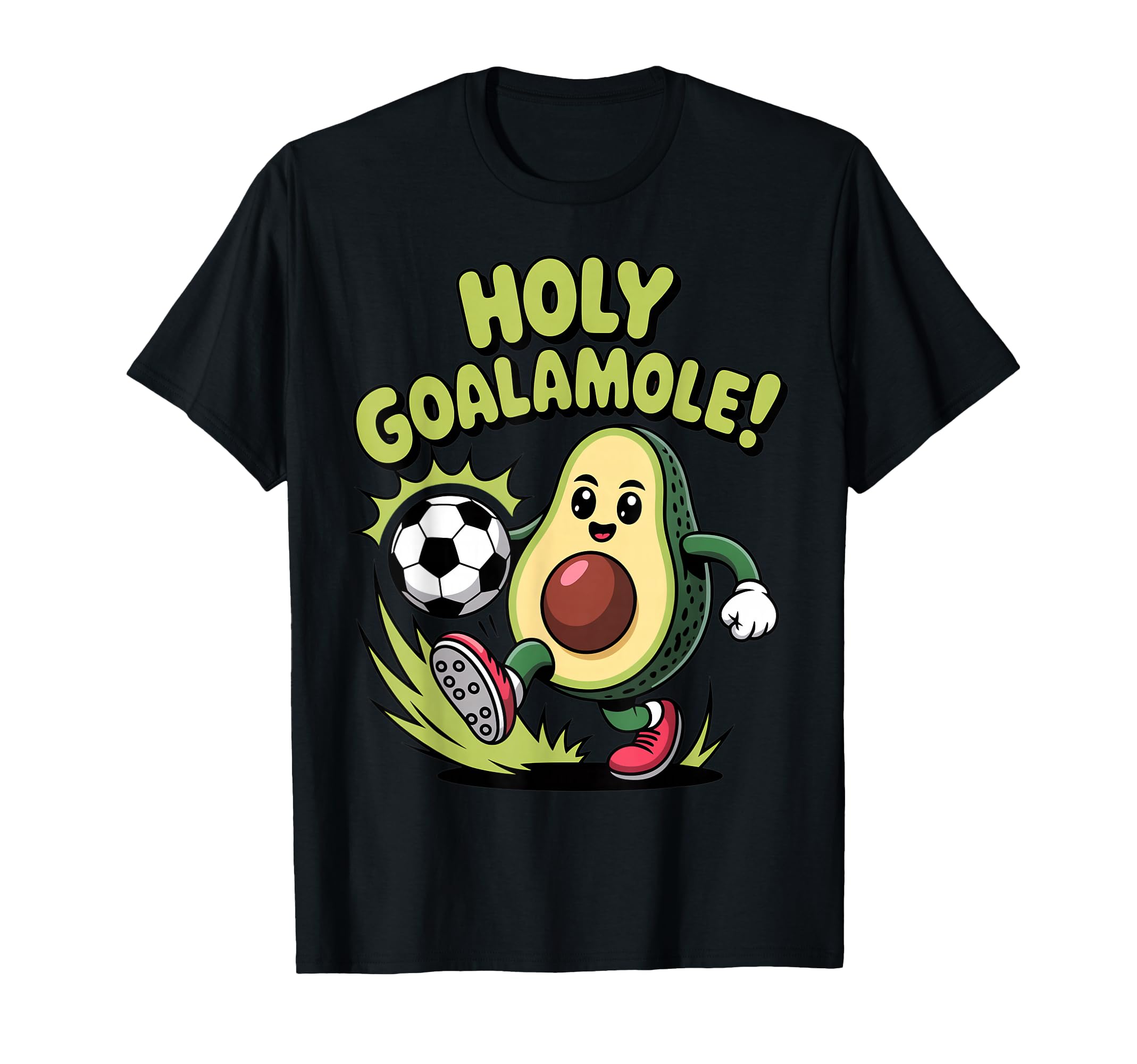 Holy Goalamole Funny Avocado Soccer T-Shirt - Streetwear Style Men Women - T-Shirt, Sweatshirt, Hoodie