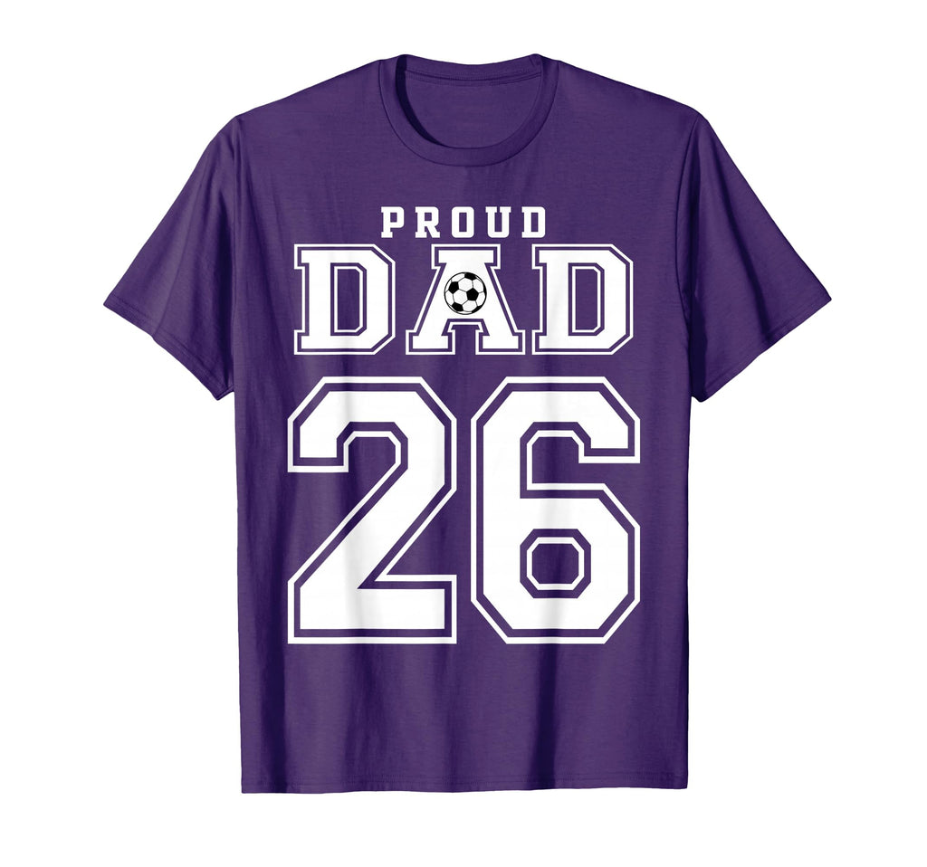 Number 26 Custom Proud Soccer T-Shirt - Aesthetic Graphic for Adults - T-Shirt, Sweatshirt, Hoodie