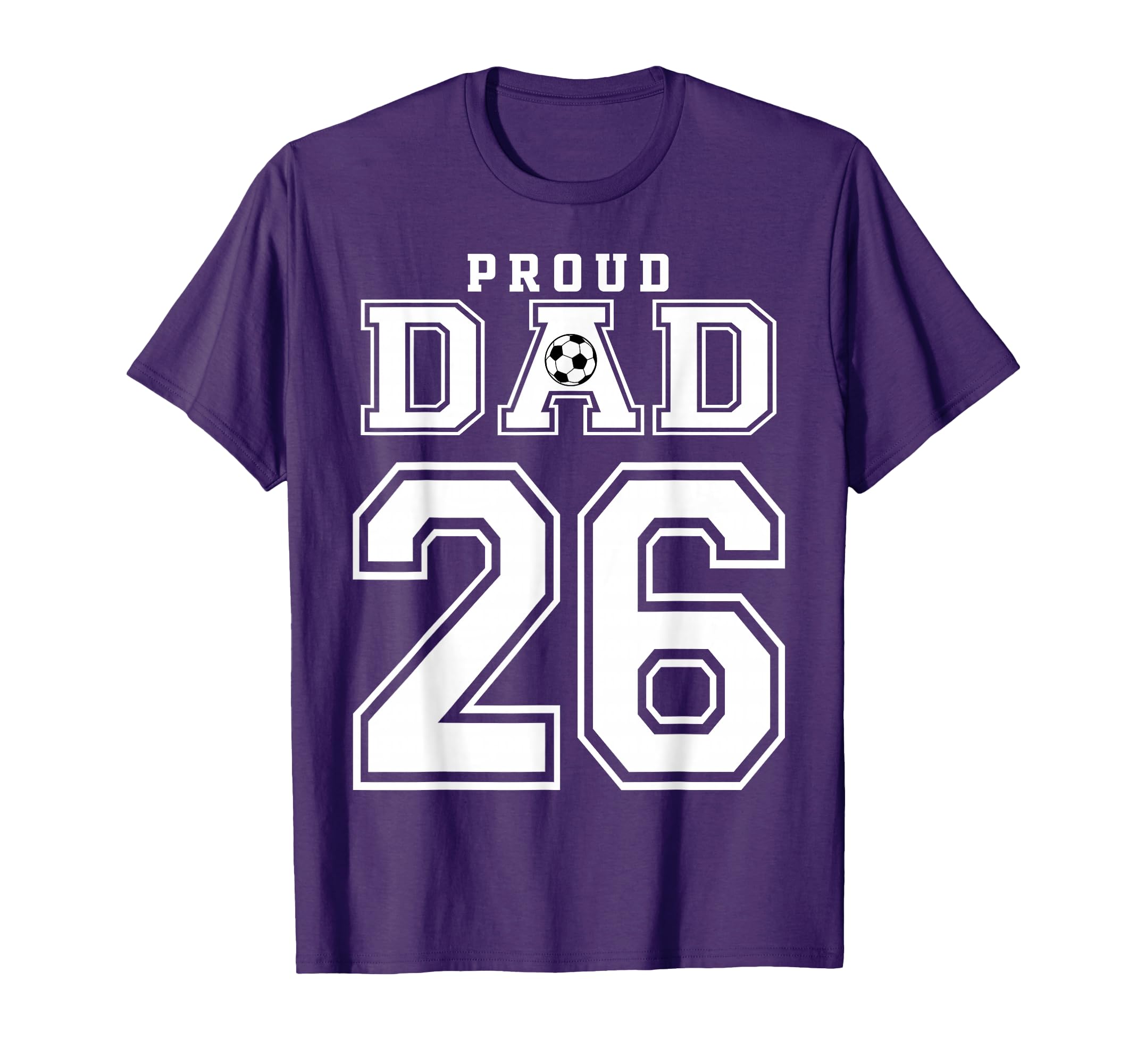 Number 26 Custom Proud Soccer T-Shirt - Aesthetic Graphic for Adults - T-Shirt, Sweatshirt, Hoodie