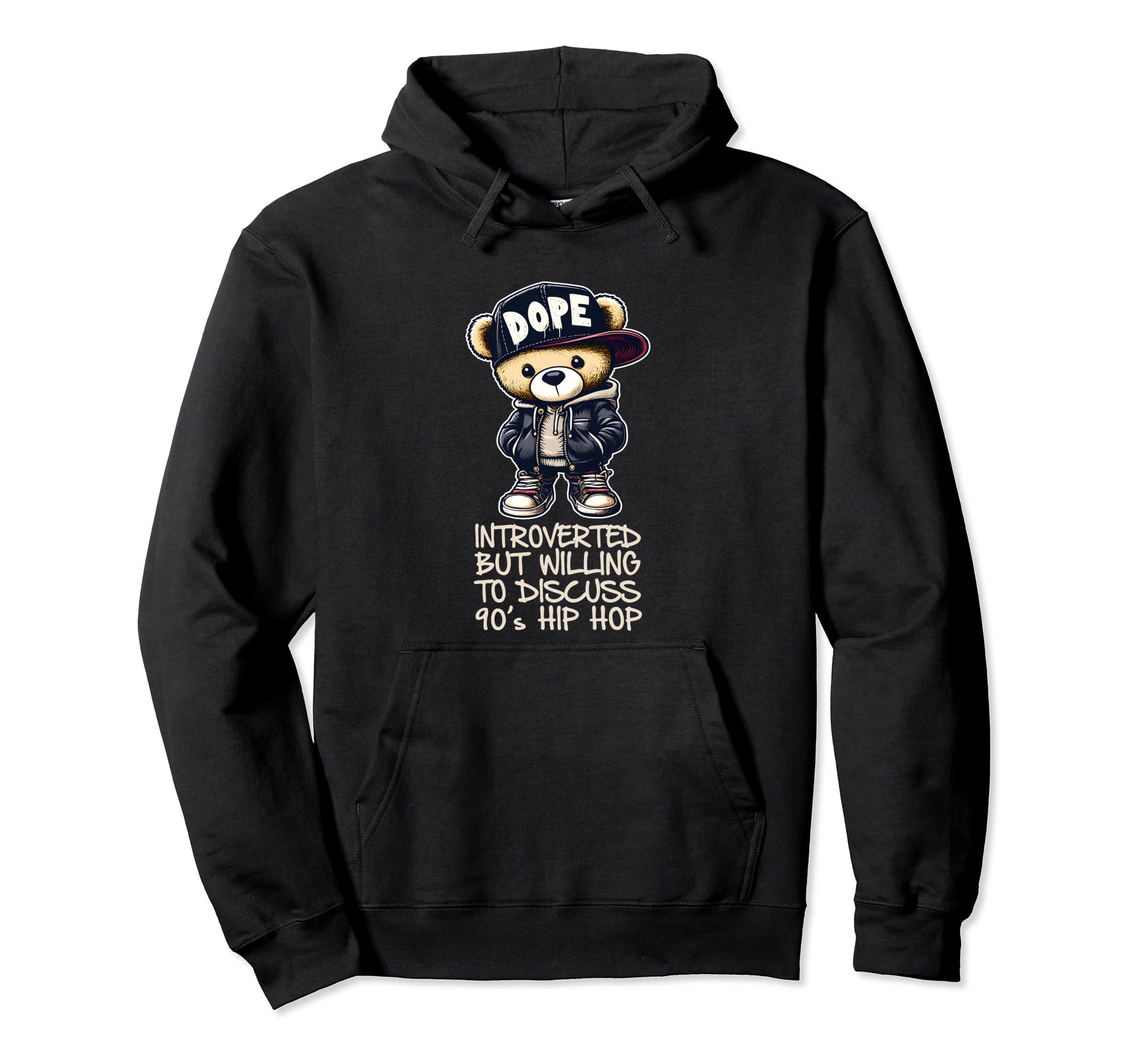 Introverted But Willing To Discuss Hoodie - Aesthetic Graphic for Adults - T-Shirt, Sweatshirt, Hoodie
