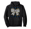 Soccer Bow Checkered Ribbon Gift Sweatshirt - Custom Art Print Unisex - T-Shirt, Sweatshirt, Hoodie