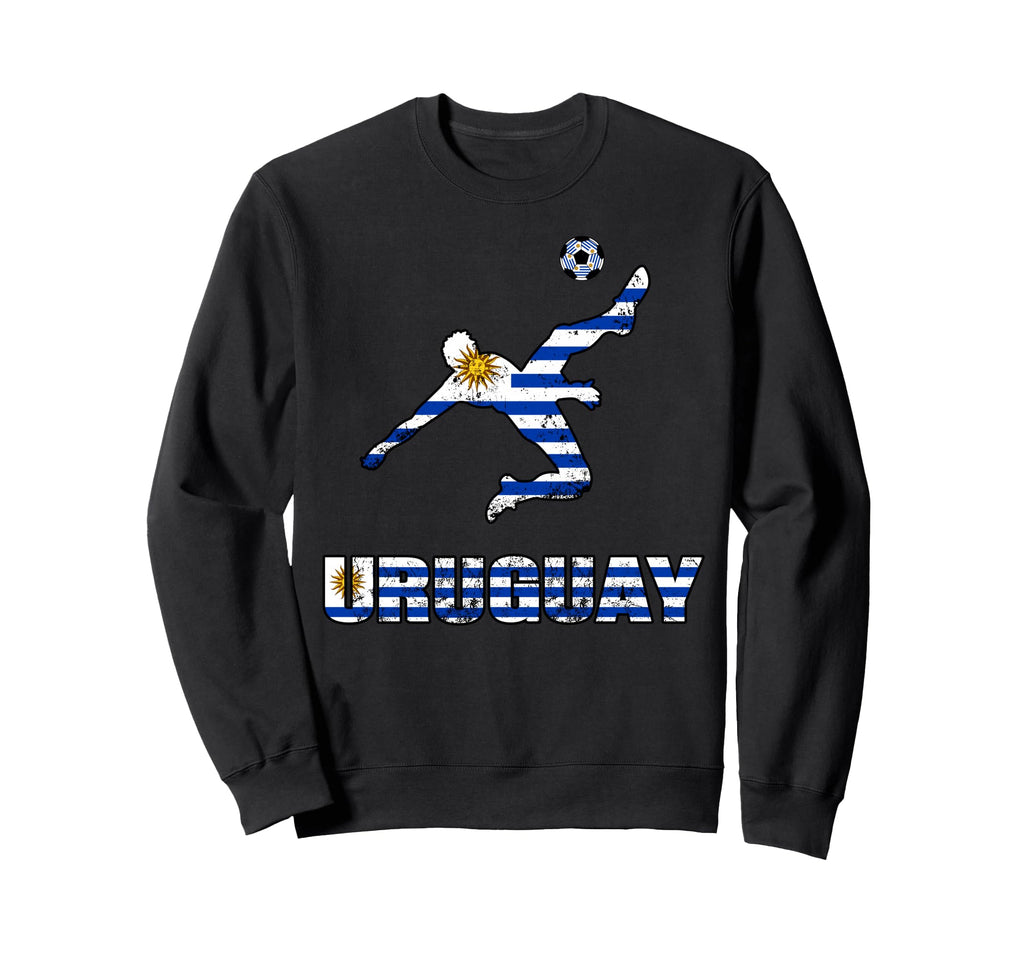 Uruguay Football Soccer Game Player Sweatshirt - Trendy Graphic for Adults - T-Shirt, Sweatshirt, Hoodie
