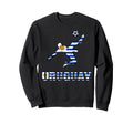 Uruguay Football Soccer Game Player Sweatshirt - Trendy Graphic for Adults - T-Shirt, Sweatshirt, Hoodie