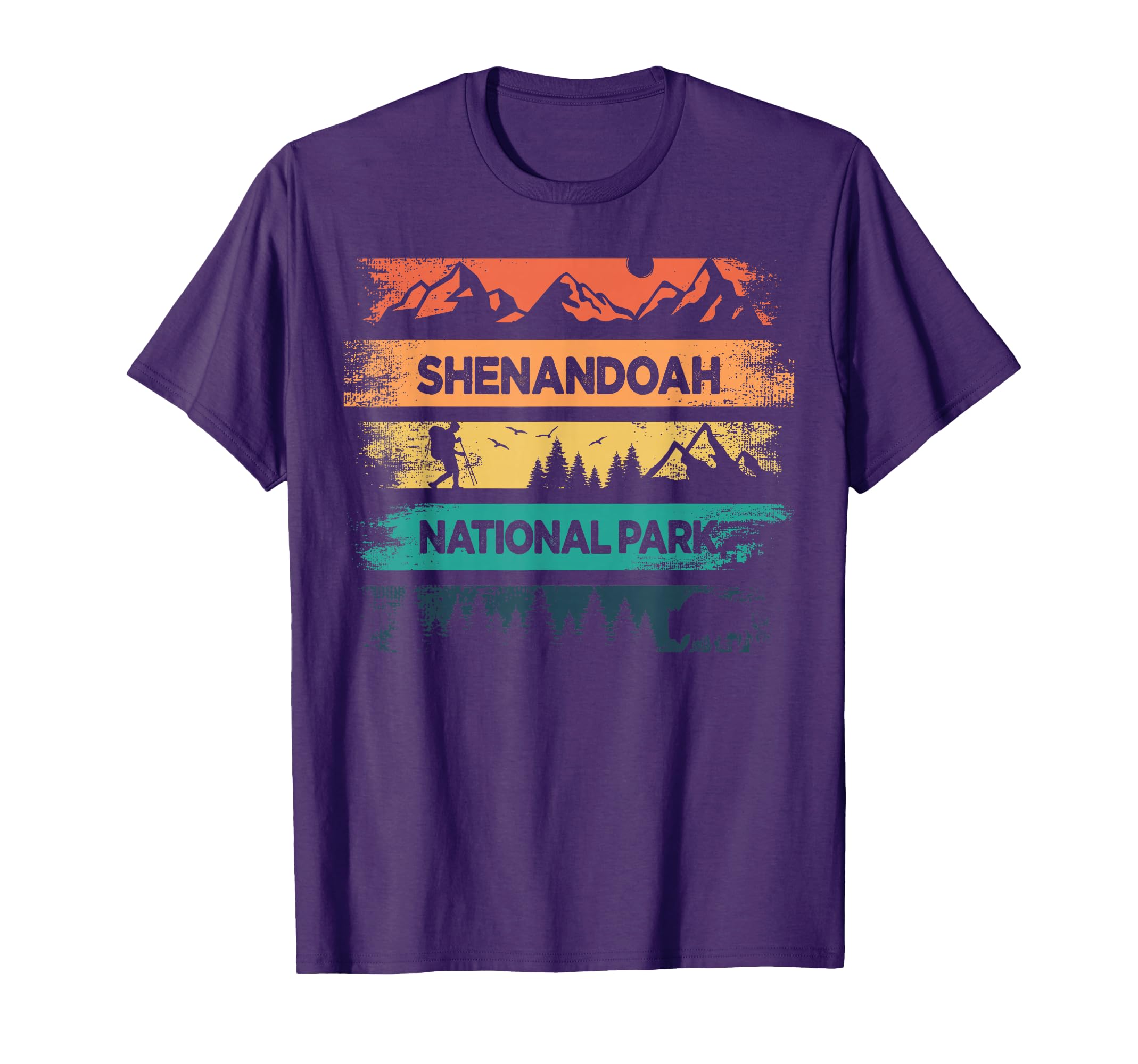 Shenandoah National Park Us T-Shirt - Streetwear Style for Adults - T-Shirt, Sweatshirt, Hoodie