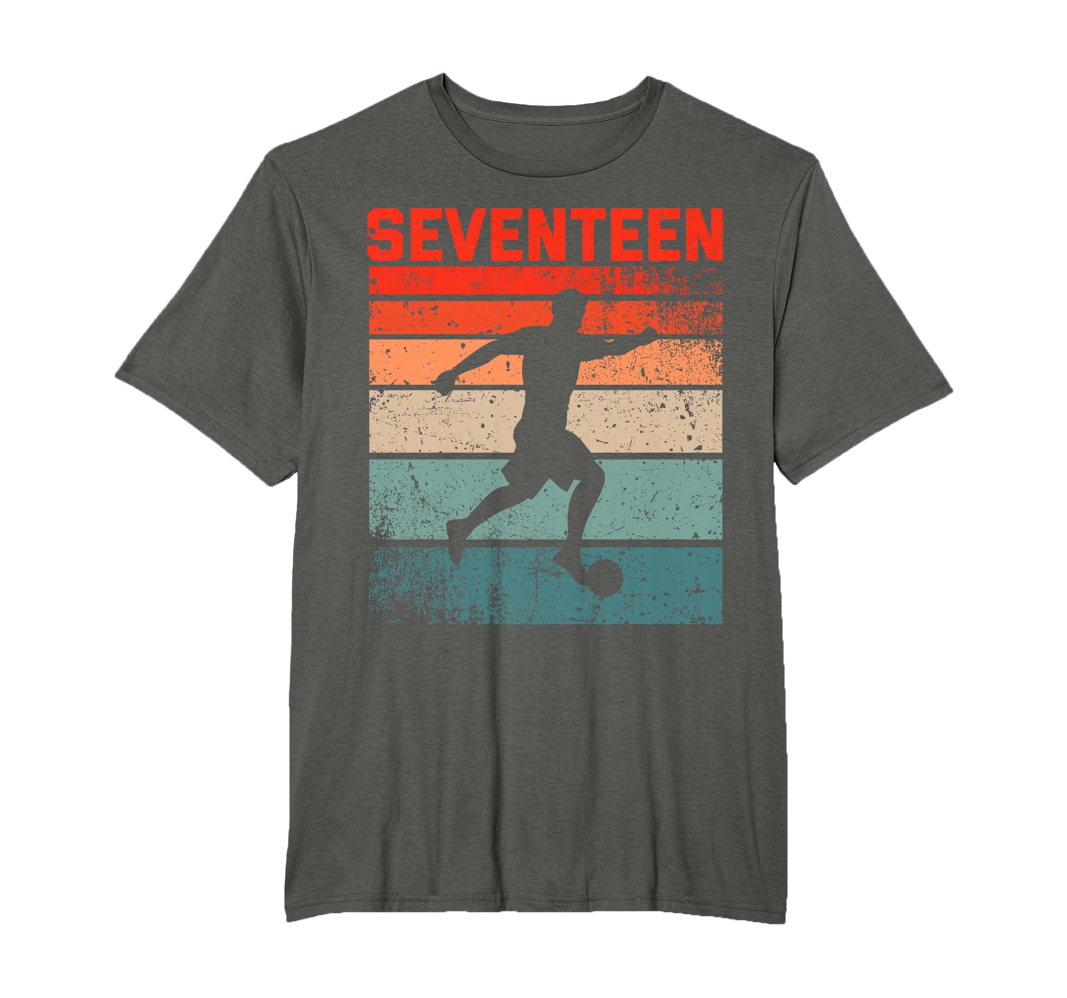 17Th Birthday Soccer 17 Years Old T-Shirt - Streetwear Style Unisex - T-Shirt, Sweatshirt, Hoodie
