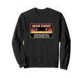 Never Forget Music Songs Cassette Sweatshirt - Streetwear Style for Adults - T-Shirt, Sweatshirt, Hoodie