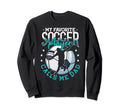 My Favorite Soccer Player Calls Me Sweatshirt - Trendy Graphic for Adults - T-Shirt, Sweatshirt, Hoodie